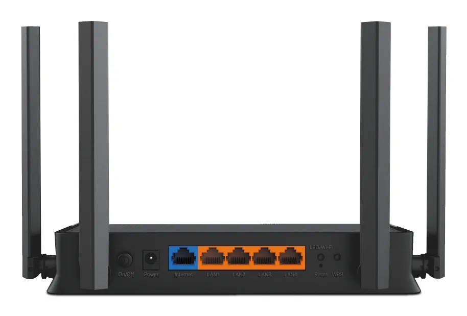 TP-Link Archer BE220 Router, Wi-Fi 7, BE3600, Dual-band, Black